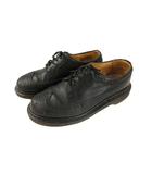ドクターマーチン DR.MARTENS ブローグシューズ 3989 英国製 MADE IN ENGLAND ロングウイングチップ 靴 ブラック UK7