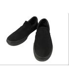 バンズ VANS スリッポン スニーカー ローカット 27.5cm ブラック 黒 靴 シューズ
