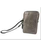 コーチ COACH シガレットケース 小物入れ レザー シルバー 銀色