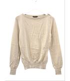カシミヤ ニット プルオーバー M ベージュ カシミア トップス ☆AA★