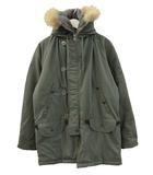  コリンス CORINTH アークティックパーカー N-3B フライトジャケット USA製 セージグリーン S