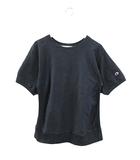 チャンピオン CHAMPION 半袖 リバースウィーブ 単色タグ 復刻 USA製 L ネイビー スウェット トレーナー トップス