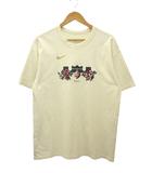 ナイキ NIKE バスケットボールウェア レブロン マックス90 ショートスリーブ Tシャツ FZ8074-113 半袖 L イエロー プリント カットソー トップス