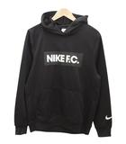 NIKE F.C. Dri-FIT フーディー DC9076-010 長袖 パーカー M 黒 ブラック プルオーバー トップス