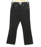 OW FLARE DENIM PANTS BLACK Jie-STD-PT05-OW フレア デニムパンツ 1 黒 ブラック ブーツカット ジーンズ ボトムス