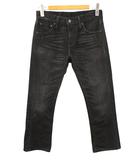 527 ブーツカット デニムパンツ 05527-0498 メキシコ製 29 黒 ブラック フレア ジーンズ ボトムス