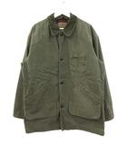 エルエルビーン L.L.BEAN ハンティングジャケット カバーオール 裏地チェック オリーブ L