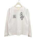 バズリクソンズ BUZZ RICKSON’S ピーナッツ コラボ スヌーピー ロングスリーブ プリント Tシャツ USAF BR67840 ロンT 白 ホワイト 長袖 カットソー トップス