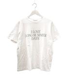 アメリカーナ AMERICANA ドゥーズィエムクラス 別注 LOGO TEE ホワイト 白 Tシャツ 2025SS