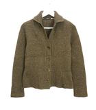バーバリー ロンドン BURBERRY LONDON ニット ジャケット カーディガン 1 ブラウン 茶 ウール トップス 上着 アウター