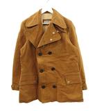 モニタリー monitaly ダック生地 ピーコート Pコート USA製 ブラウン M