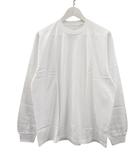  JAPAN MADE屋 ジャパンメイド屋 とろける高級ロンT L 白 ホワイト 長袖 カットソー 無地 トップス