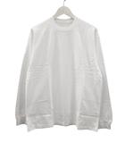  JAPAN MADE屋 ジャパンメイド屋 とろける高級ロンT L 白 ホワイト 長袖 カットソー 無地 トップス