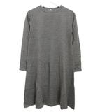 49アベニュー ジュンコシマダ 49AV. junko shimada ニット チュニック 38 グレー ワンピース 長袖