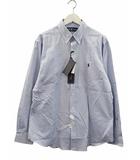 ボタンダウンシャツ サイズ16H45 ブルー 長袖 トップス