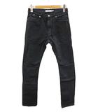 ノンネイティブ nonnative WELLER 5P JEANS USUAL FIT COTTON KATSURAGI OVERDYED NN-P3107 コットン カツラギ パンツ 0 ネイビー タイト ボトムス