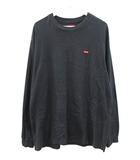 シュプリーム SUPREME Small Box L/S Tee スモールボックス ロングスリーブTシャツ XL ネイビー ロンT 長袖 カットソー トップス ☆AA★