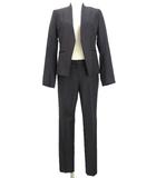 セオリーリュクス theory luxe パンツスーツ セットアップ 36 ネイビー EXECUTIVE DONNNA NALIAN.LE ジャケット ウール