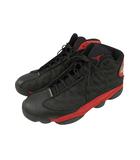 ナイキ NIKE AIR JORDAN 13 RETRO BLACK/TRUE RED 414571-004 エア ジョーダン 13 ブラック レッド 31cm スニーカー シューズ 靴 ☆AA★