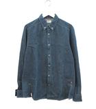 リーバイスエンジニアドジーンズ Levi's Engineered Jeans デニム ボタンダウンシャツ L ブルー 長袖 トップス