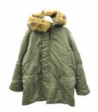 アルファ ALPHA N-3B フライトジャケット ミリタリージャケット グリーン L