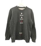 ピンクハウス PINK HOUSE スウェット トレーナー 長袖 グレー 灰色 4 L 丸首 トップス
