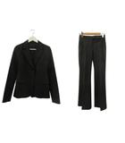 セオリー Theory パンツスーツ セットアップ  ジャケット 長袖 フレア ブラック 黒 2 0 アウター ボトムス