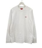 シュプリーム SUPREME Small box L/S Tee スモール ボックス ロングスリーブ Tシャツ M 白 ホワイト ロンT 長袖 カットソー トップス ☆AA★