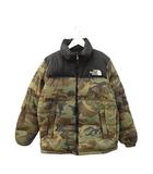 ザノースフェイス THE NORTH FACE Novelty Nuptse Jacket ND92235 ノベルティーヌプシジャケット XL グリーン カモフラ 迷彩 ジップアップ ダウンジャケット アウター