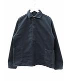 ポストオーバーオールズ  POST O'ALLS クラフトマスター プルオーバー HBT カバーオール ワークジャケット ネイビー USA製 M