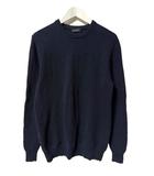 ジョセフオム JOSEPH HOMME コットンニット セーター 48 ネイビー 長袖 トップス