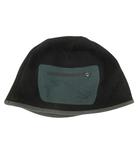 Polartec Zip Pocket Bird Fleece Beanie ポーラテック ジップポケット フリース ビーニー 黒 ブラック ニット帽 帽子 ヘッドウェア ☆AA★