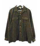 ファイブブラザー FIVE BROTHER 24AW コーデュロイ 開襟シャツ 152430 ダークオリーブ系 XL 長袖 オープンカラー ボタンシャツ トップス