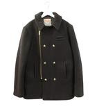 スタッズピーコート Pコート スター メルトン ブラック XL