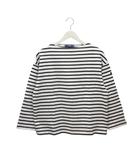 セントジェームス SAINT JAMES ボーダー 長袖 カットソー 36 ホワイト トップス