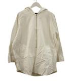 ワイズ Y's RISMAT by アノラック パーカー プルオーバー スウェット 切替 2 ホワイト 白 ベージュ トップス ヨウジヤマモト