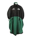 ザノースフェイス THE NORTH FACE × MM6 DENALI サークルフリースワンピース S62CT0106 S グリーン ロング トップス ☆AA★