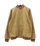 マックダディー MACKDADDY スタジャン ジャケット L ベージュ ブルゾン アウター