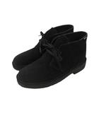 クラークス clarks Desert BT GTX Black Sde 11826 デザートブーツ GORE-TEX ゴアテックス UK 7 1/2 黒 ブラック スウェード レザーシューズ 靴