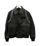  LEGENDARY PRODUCTS CO. レザー フライトジャケット USA製 ブラック S USN