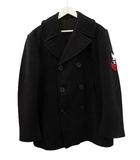 ヴィンテージ VINTAGE 60s US NAVY 米軍実物 Pコート 8ボタン 38R ミリタリー ダークネイビー