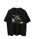 ワイズ Y's 25SS ANGEL PRINT T SHIRT B BLACK YP-T52-038-1 エンジェルプリント Tシャツ 3 黒 ブラック 半袖 カットソー トップス