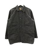 フルカウント FULLCOUNT デニム カバーオール チェンジボタン ワークジャケット チャコール 38