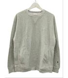 チャンピオン CHAMPION スウェット 長袖 クルーネック リバースウィーブ グレー 綿 コットン S トップス
