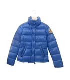 モンクレール MONCLER CLAIRE クレア ダウンジャケット 00 ブルー ジップアップ アウター ☆AA★