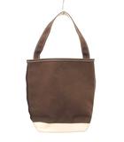 テンベア TEMBEA ハンドバッグ トートバッグ キャンバス 茶色 ブラウン BAG カバン 手提げ鞄