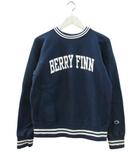 チャンピオン CHAMPION ×BEAMS ビームス別注 スウェット トレーナー 青単 復刻 長袖 リバースウィーブ 裏起毛 ネイビー 紺 S トップス