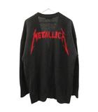 メタリカ モヘアカーディガン METALLICA ブラック 黒 M