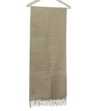 マックスマーラ ウィークエンドライン MAX MARA WEEKEND LINE フリンジ マフラー アイボリー系 ライトベージュ系