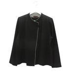シセンドウ 詩仙堂 HITOSHI TAMURA ちりめん 縮緬 ジャケット ブラック 黒 アウター